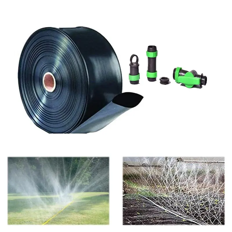 Kamal 350 micron, 40 mm Diameter, 100 meter Long Agricultural Rain Pipe with Accessories